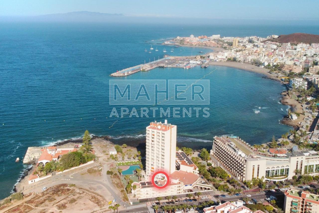 Classy 1St Sea Line Apartment In The Quiet Area Los Cristianos  Exterior photo